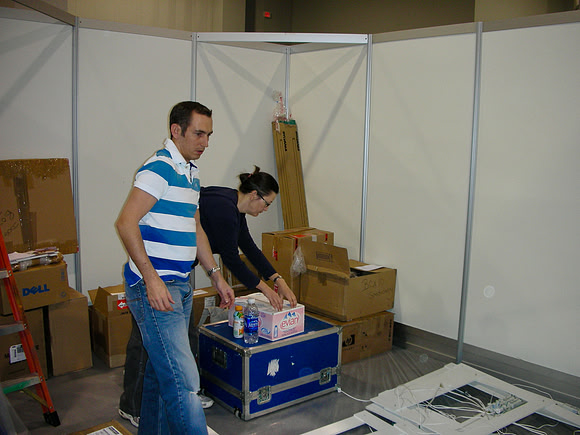 Booth construction