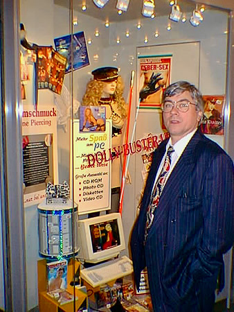 Nigel and the sex shop